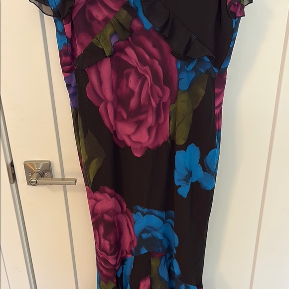 Petal & Pup Black Floral Maxi Dress - Picture 6 of 12